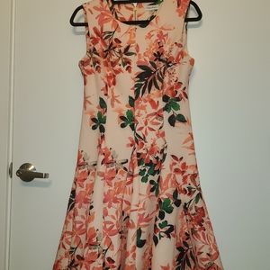 Calvin Klein Women's Floral Dress 8